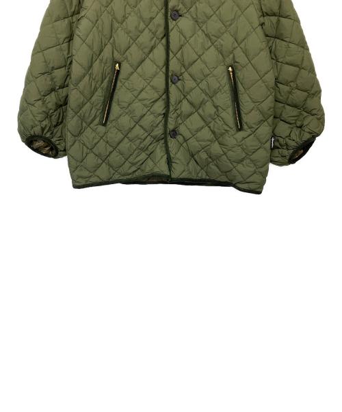 Gymphlex（ジムフレックス）Gymphlex (ジムフレックス) KW52-119-02 キルティングダウンジャケット グリーン サイズ:14 未使用品の古着・服飾アイテム