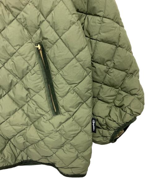 Gymphlex（ジムフレックス）Gymphlex (ジムフレックス) KW52-119-02 キルティングダウンジャケット グリーン サイズ:14 未使用品の古着・服飾アイテム