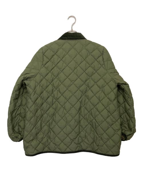 Gymphlex（ジムフレックス）Gymphlex (ジムフレックス) KW52-119-02 キルティングダウンジャケット グリーン サイズ:14 未使用品の古着・服飾アイテム