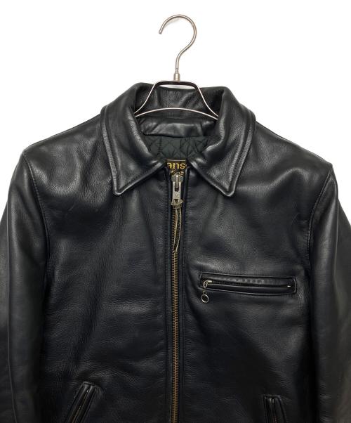 VANSON（バンソン）VANSON (バンソン) 21625B19　レザージャケット ブラック サイズ:36の古着・服飾アイテム