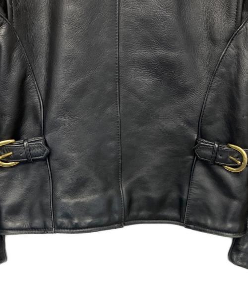 VANSON（バンソン）VANSON (バンソン) 21625B19　レザージャケット ブラック サイズ:36の古着・服飾アイテム