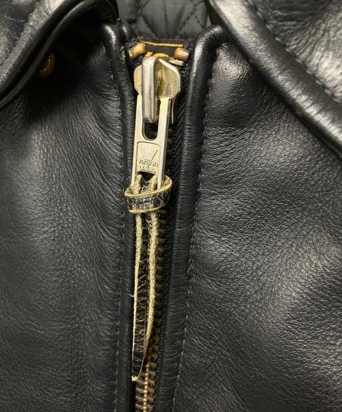 VANSON（バンソン）VANSON (バンソン) 21625B19　レザージャケット ブラック サイズ:36の古着・服飾アイテム