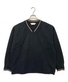 ANCELLM（アンセルム）の古着「ANC-SH59　プルオーバーシャツ」｜ブラック
