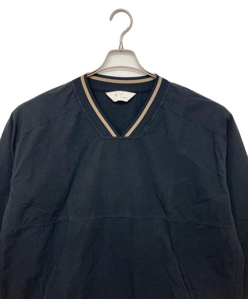 ANCELLM（アンセルム）ANCELLM (アンセルム) ANC-SH59　プルオーバーシャツ ブラック サイズ:1の古着・服飾アイテム