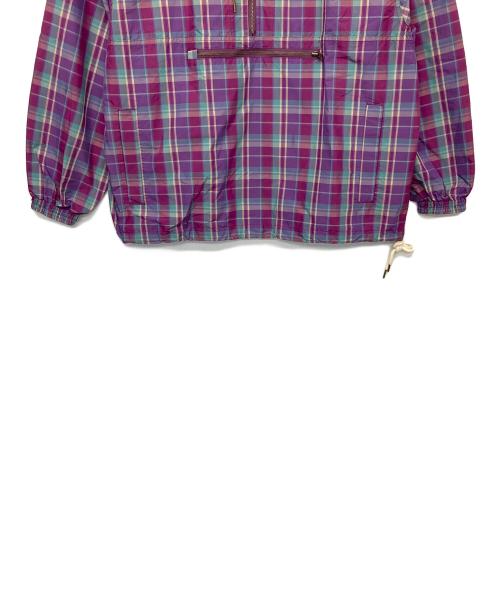 PORTANCE（ポータンス）PORTANCE (ポータンス) アノラックパーカー パープル サイズ:Sの古着・服飾アイテム