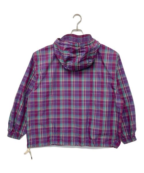 PORTANCE（ポータンス）PORTANCE (ポータンス) アノラックパーカー パープル サイズ:Sの古着・服飾アイテム