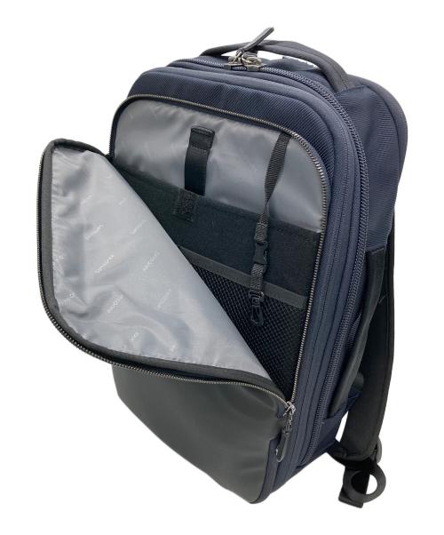 Samsonite（サムソナイト）Samsonite (サムソナイト) JET BIZ 3 バックパック グレー×ネイビーの古着・服飾アイテム