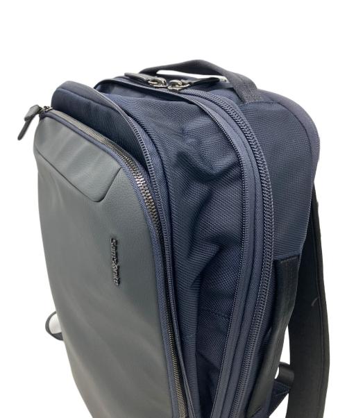 Samsonite（サムソナイト）Samsonite (サムソナイト) JET BIZ 3 バックパック グレー×ネイビーの古着・服飾アイテム