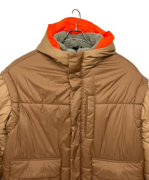 UGG（アグ）UGG (アグ) 1158696　Kristian Conv Puffer Coat　ダウンジャケット ブラウン サイズ:XLの古着・服飾アイテム