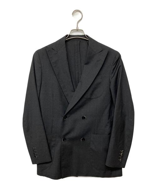 LARDINI（ラルディーニ）LARDINI (ラルディーニ) ウールテーラードジャケット グレー サイズ:46の古着・服飾アイテム