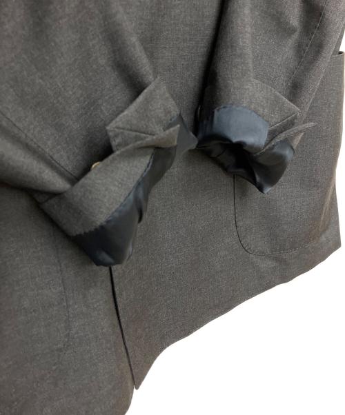 LARDINI（ラルディーニ）LARDINI (ラルディーニ) ウールテーラードジャケット グレー サイズ:46の古着・服飾アイテム