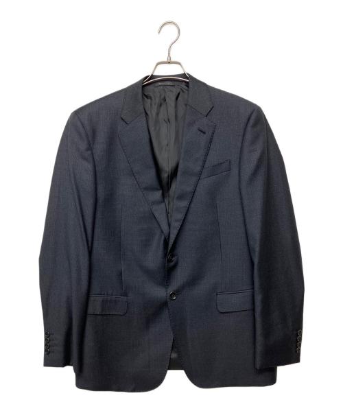 GIORGIO ARMANI（ジョルジオアルマーニ）GIORGIO ARMANI (ジョルジオアルマーニ) 8WGAV001 セットアップスーツ ブラック サイズ:50Rの古着・服飾アイテム