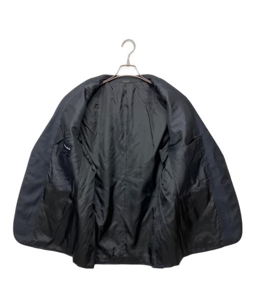 GIORGIO ARMANI（ジョルジオアルマーニ）GIORGIO ARMANI (ジョルジオアルマーニ) 8WGAV001 セットアップスーツ ブラック サイズ:50Rの古着・服飾アイテム