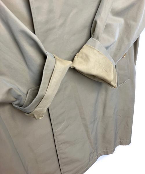 ANATOMICA（アナトミカ）ANATOMICA (アナトミカ) SINGLE RAGLAN Ⅰ S PROOFED GABARDINE　ステンカラーコート ベージュ サイズ:46の古着・服飾アイテム