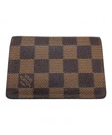 LOUIS VUITTON（ルイ ヴィトン）の古着「ダミエ　アンヴェロップ・カルト・ドゥ・ヴィジット　名刺入れ」