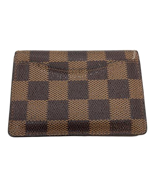 LOUIS VUITTON（ルイ ヴィトン）LOUIS VUITTON (ルイ ヴィトン) ダミエ　アンヴェロップ・カルト・ドゥ・ヴィジット　名刺入れの古着・服飾アイテム