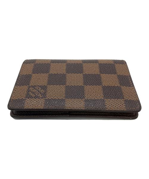 LOUIS VUITTON（ルイ ヴィトン）LOUIS VUITTON (ルイ ヴィトン) ダミエ　アンヴェロップ・カルト・ドゥ・ヴィジット　名刺入れの古着・服飾アイテム