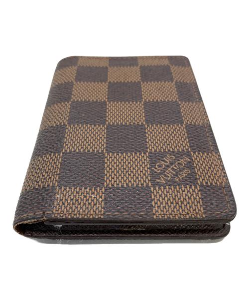 LOUIS VUITTON（ルイ ヴィトン）LOUIS VUITTON (ルイ ヴィトン) ダミエ　アンヴェロップ・カルト・ドゥ・ヴィジット　名刺入れの古着・服飾アイテム