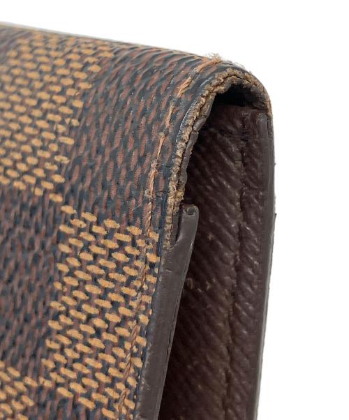 LOUIS VUITTON（ルイ ヴィトン）LOUIS VUITTON (ルイ ヴィトン) ダミエ　アンヴェロップ・カルト・ドゥ・ヴィジット　名刺入れの古着・服飾アイテム