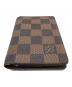 中古・古着 LOUIS VUITTON (ルイ ヴィトン) ダミエ　アンヴェロップ・カルト・ドゥ・ヴィジット　名刺入れ：11000円