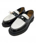 Dr.Martensドクターマーチン）の古着「PENTON HEART　ローファー」｜ブラック×ホワイト