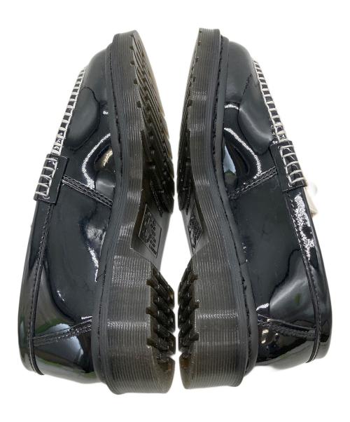 Dr.Martens（ドクターマーチン）Dr.Martens (ドクターマーチン) PENTON HEART　ローファー ブラック×ホワイト サイズ:23cmの古着・服飾アイテム