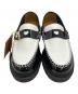 Dr.Martens (ドクターマーチン) PENTON HEART　ローファー ブラック×ホワイト サイズ:23cm：16000円