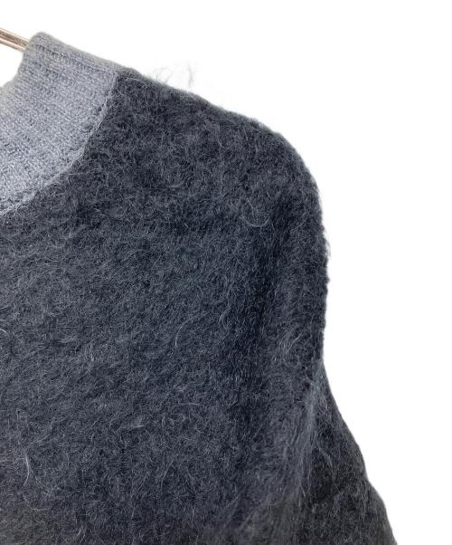 UNUSED（アンユーズド）UNUSED (アンユーズド) GRADATION MOHAIR PULLOVER グレー×ブラック サイズ:3の古着・服飾アイテム