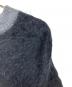中古・古着 UNUSED (アンユーズド) GRADATION MOHAIR PULLOVER グレー×ブラック サイズ:3：22000円