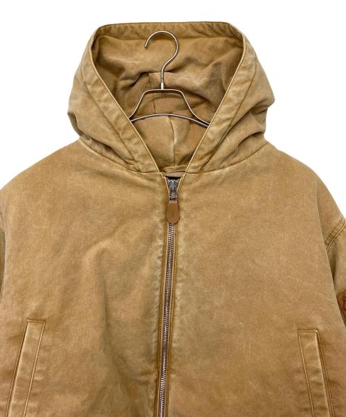 DANKE SCHON（ダンケ シェーン）Danke schon (ダンケ シェーン) DUCK HOODED BLOUSON ブラウン サイズ:Mの古着・服飾アイテム