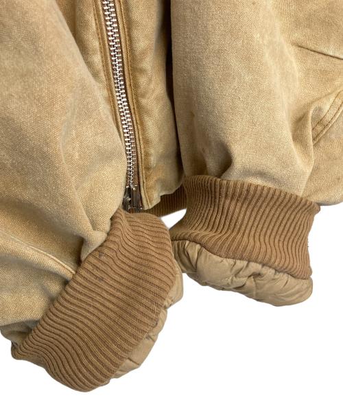 DANKE SCHON（ダンケ シェーン）Danke schon (ダンケ シェーン) DUCK HOODED BLOUSON ブラウン サイズ:Mの古着・服飾アイテム