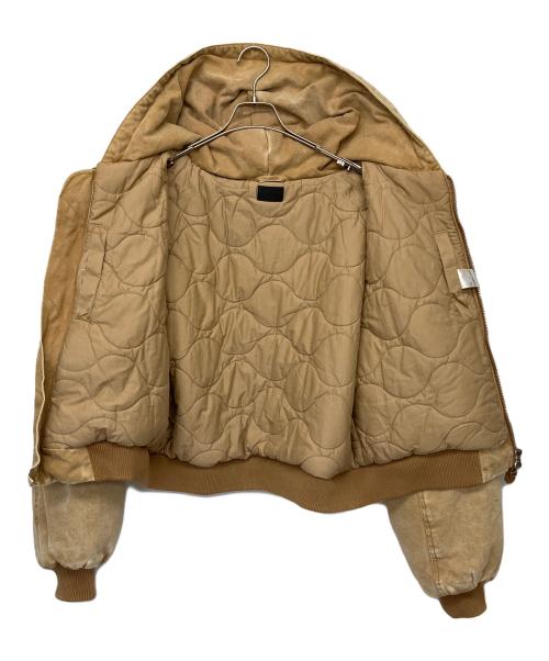 DANKE SCHON（ダンケ シェーン）Danke schon (ダンケ シェーン) DUCK HOODED BLOUSON ブラウン サイズ:Mの古着・服飾アイテム