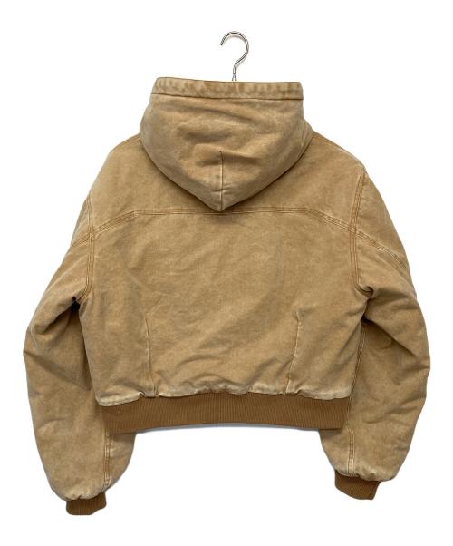 DANKE SCHON（ダンケ シェーン）Danke schon (ダンケ シェーン) DUCK HOODED BLOUSON ブラウン サイズ:Mの古着・服飾アイテム