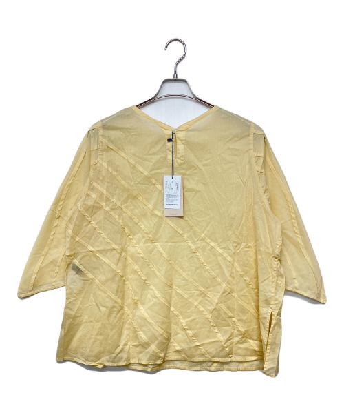 YACCO MARICARD（ヤッコマリカルド）YACCO MARICARD (ヤッコマリカルド) 1024100 長袖ブラウス イエロー サイズ:M 未使用品の古着・服飾アイテム