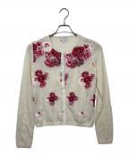 GIAMBATTISTA VALLiジャンバティスタ・バリ）の古着「ニットカーディガン」｜アイボリー