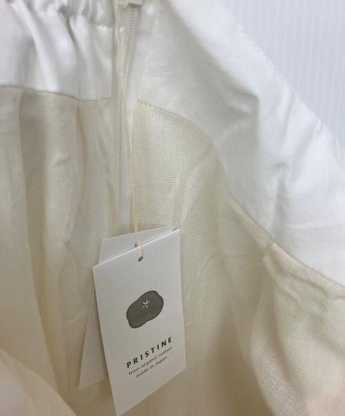 PRISTINE（プリスティン）PRISTINE (プリスティン) スカート ホワイト サイズ:M 未使用品の古着・服飾アイテム