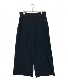 JOSEPH（ジョゼフ）の古着「jf009248　ニットパンツ」｜ブラック