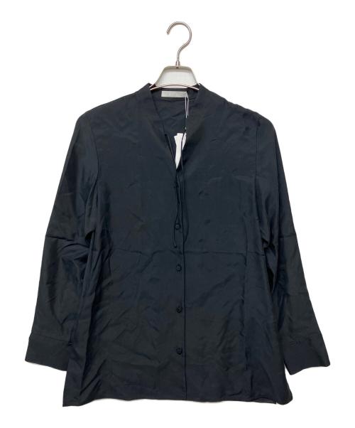 icB（アイシービー）icB (アイシービー) 長袖ブラウス ブラック サイズ:２ 未使用品の古着・服飾アイテム
