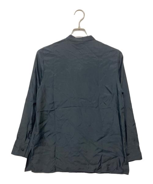 icB（アイシービー）icB (アイシービー) 長袖ブラウス ブラック サイズ:２ 未使用品の古着・服飾アイテム