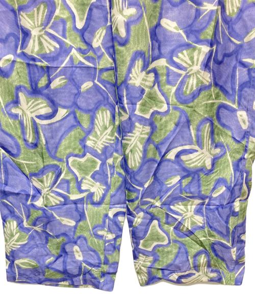 BANANATIME（バナナタイム）BANANATIME (バナナタイム) a0362fp　パンツ ブルー×グリーン サイズ:XXS 未使用品の古着・服飾アイテム
