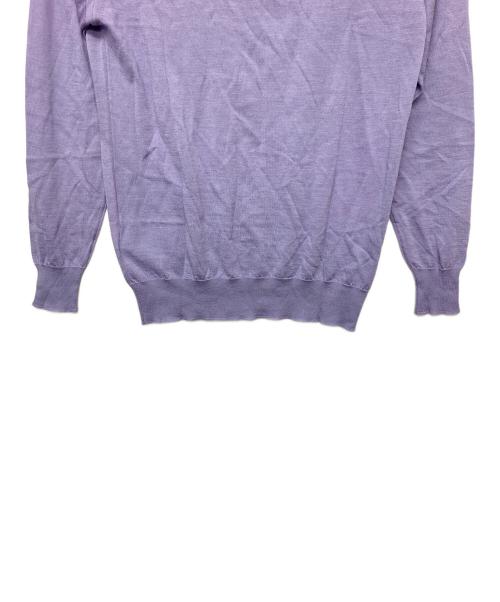 JOHN SMEDLEY（ジョンスメドレー）JOHN SMEDLEY (ジョンスメドレー) タートルネックニット パープル サイズ:不明 未使用品の古着・服飾アイテム