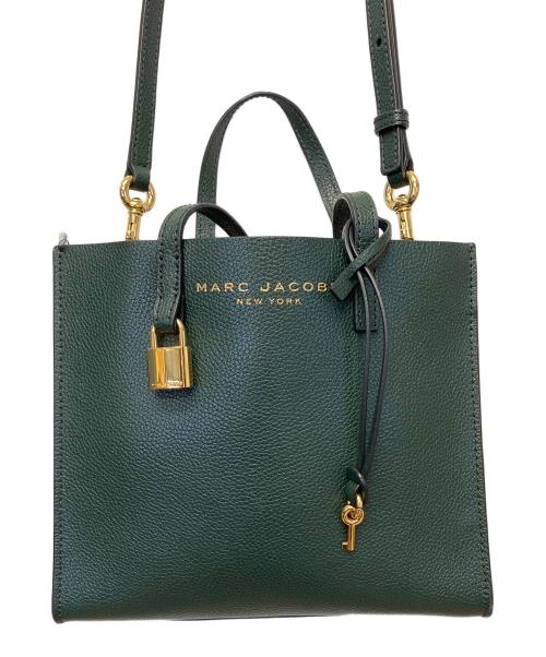 MARC JACOBS（マークジェイコブス）MARC JACOBS (マークジェイコブス) THE GRIND MINI TOTE BAG　2WAYショルダーバッグ グリーンの古着・服飾アイテム