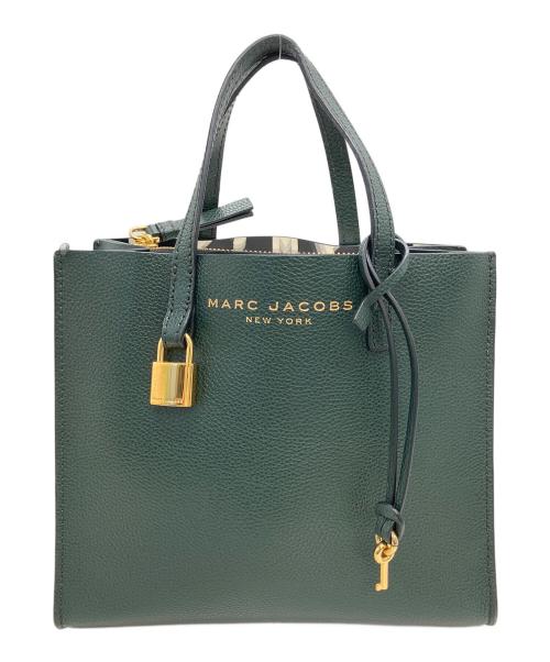 MARC JACOBS（マークジェイコブス）MARC JACOBS (マークジェイコブス) THE GRIND MINI TOTE BAG　2WAYショルダーバッグ グリーンの古着・服飾アイテム