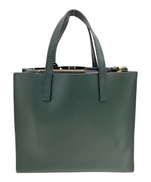 MARC JACOBS（マークジェイコブス）MARC JACOBS (マークジェイコブス) THE GRIND MINI TOTE BAG　2WAYショルダーバッグ グリーンの古着・服飾アイテム