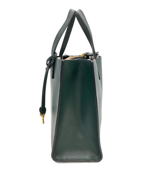 MARC JACOBS（マークジェイコブス）MARC JACOBS (マークジェイコブス) THE GRIND MINI TOTE BAG　2WAYショルダーバッグ グリーンの古着・服飾アイテム