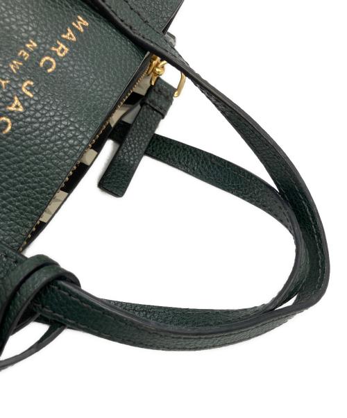 MARC JACOBS（マークジェイコブス）MARC JACOBS (マークジェイコブス) THE GRIND MINI TOTE BAG　2WAYショルダーバッグ グリーンの古着・服飾アイテム
