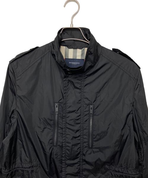 BURBERRY LONDON（バーバリーロンドン）BURBERRY LONDON (バーバリーロンドン) A1F36-305-09 ナイロンジャケット ブラック サイズ:Mの古着・服飾アイテム