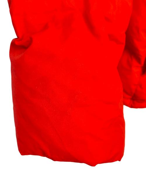 THE NORTH FACE（ザ ノース フェイス）THE NORTH FACE (ザ ノース フェイス) ND92006Z Belayer Down Jacket レッド サイズ:Mの古着・服飾アイテム