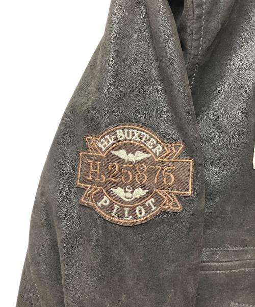 FLAVOR（フレーバ）FLAVOR (フレーバ) ボンバーレザージャケット ブラウン サイズ:EUR50の古着・服飾アイテム