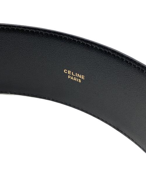 CELINE（セリーヌ）CELINE (セリーヌ) JMB08 ベルト ブラックの古着・服飾アイテム